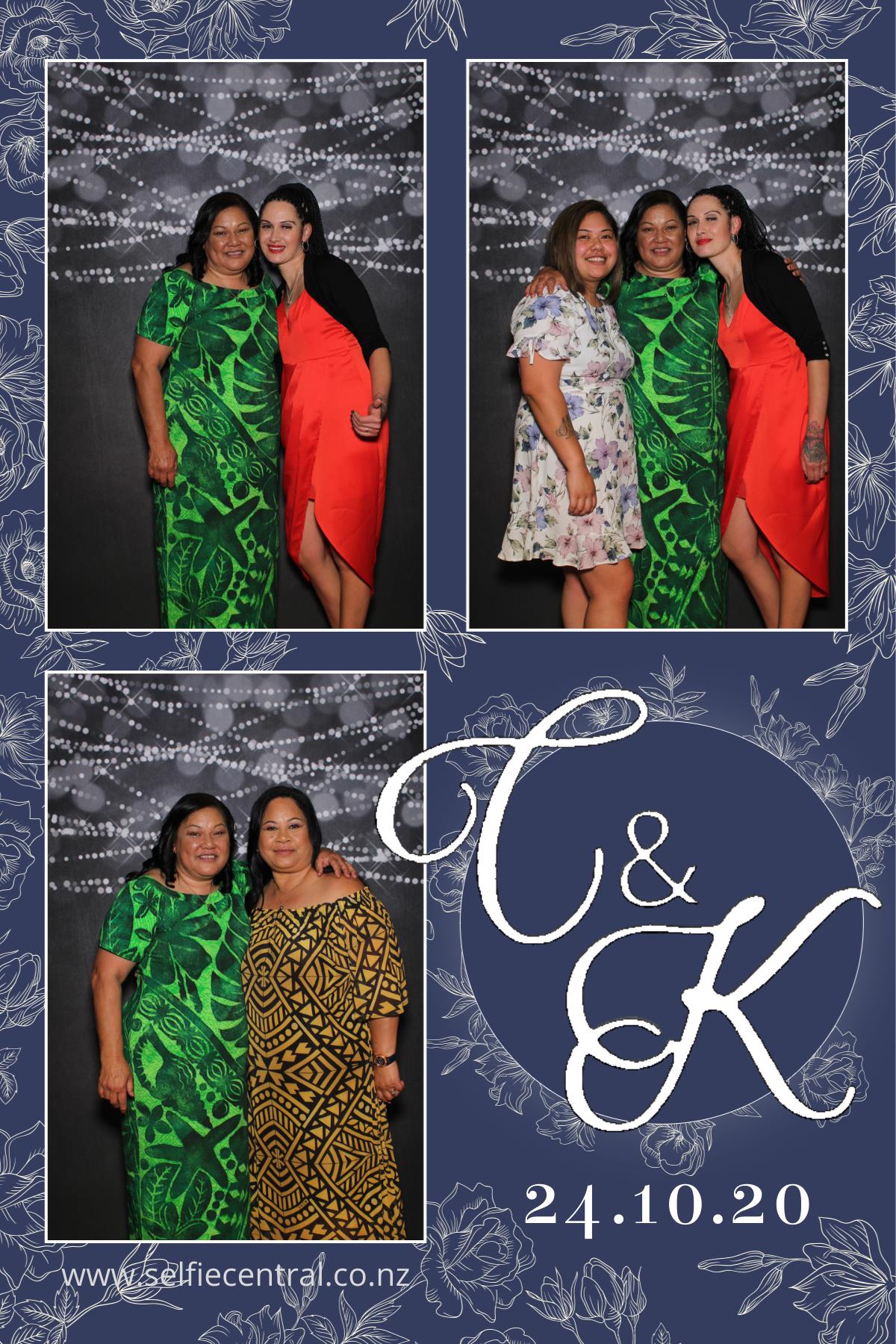 Christopher & Kataraina's wedding | View more photos from the event at gallery.photobooth.co.nz/u/SelfieCentral/Christopher-Katarainas-wedding